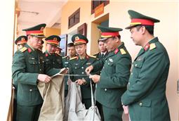 Binh chủng Hóa học phúc tra kết quả kiểm kê trang bị, vật tư kỹ thuật hóa học Quân khu 